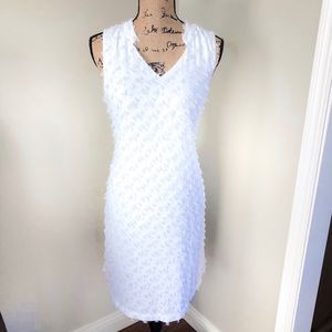 Nic+Zoe Clip it Up Shift Dress White